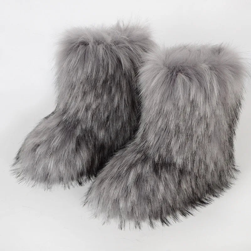 Women's Faux Fur Boots
