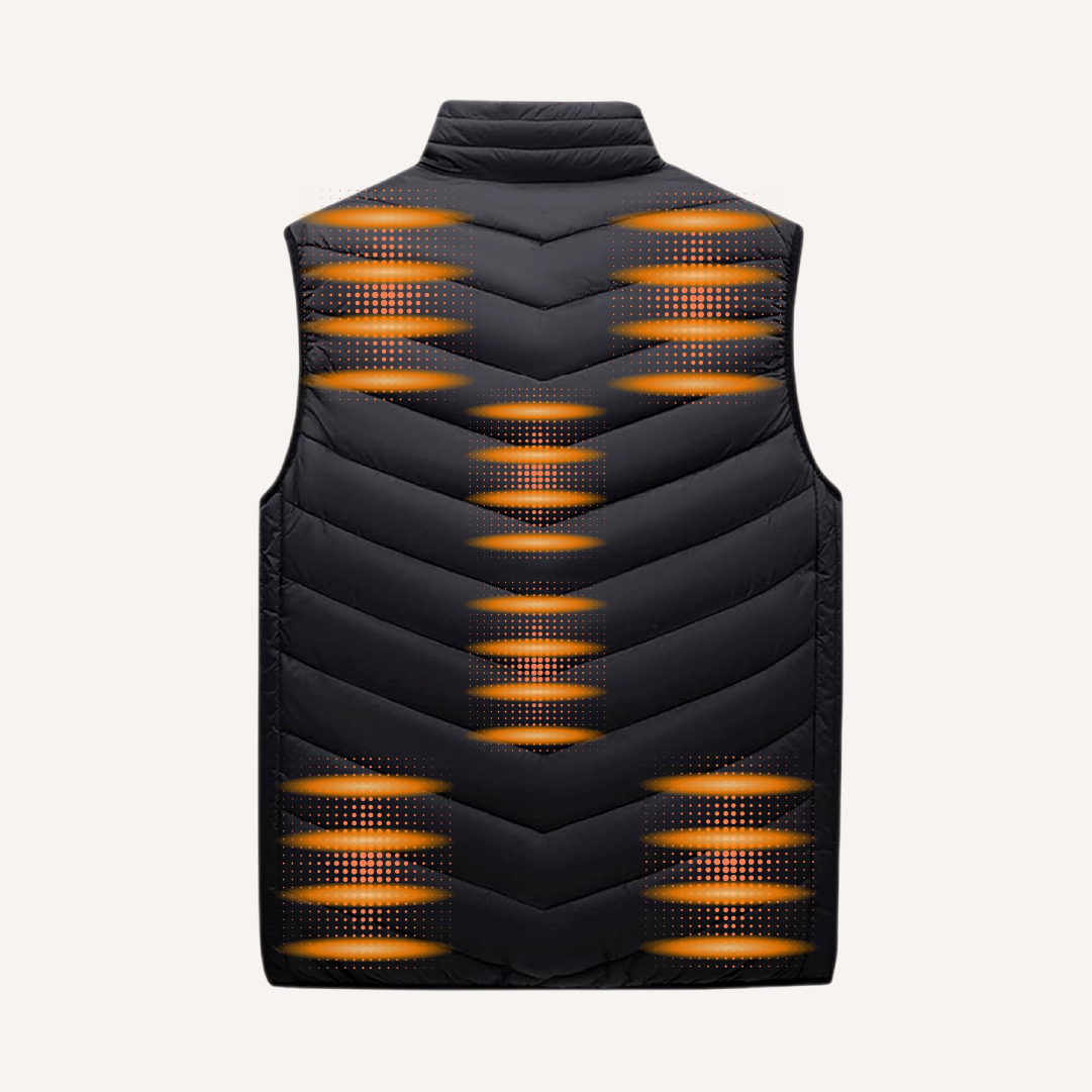 Gilet chauffant pour homme