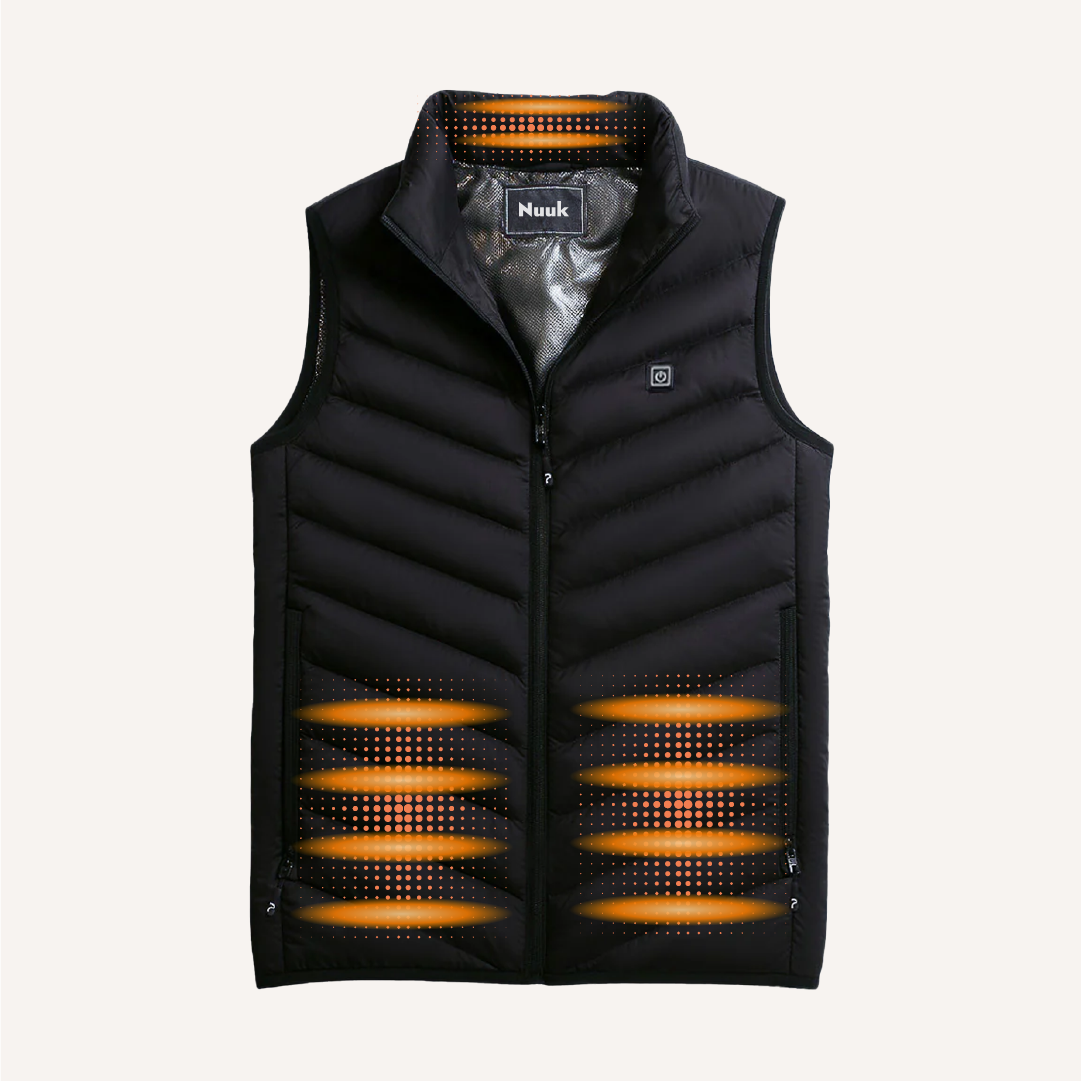 Gilet chauffant pour homme