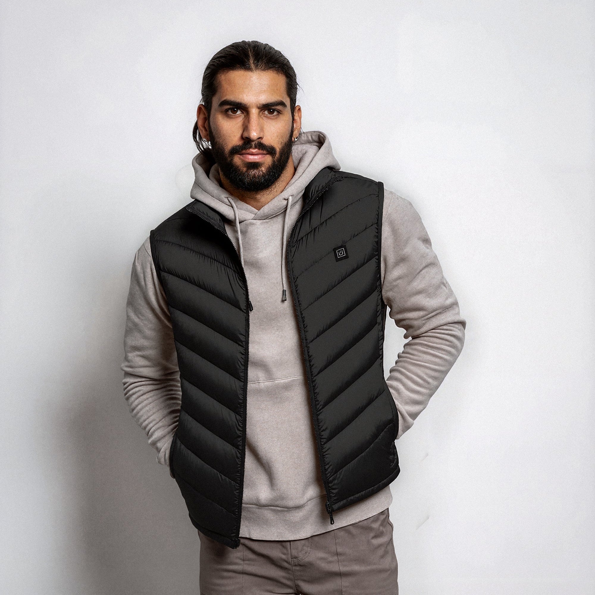 Gilet chauffant pour homme